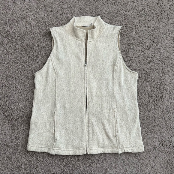 Croft & Barrow Knit Sweater Vest Womens Size L - Picture 1 of 12